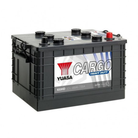 Batterie YUASA Cargo 633HD 12v 135AH 735A