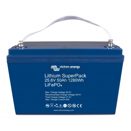 Batterie Victron lithium superpack 25.6V 50ah BAT524050705