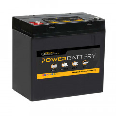 Batterie LITHIUM Fer Phosphate (LiFePO4) 12.8V 33ah Power Battery