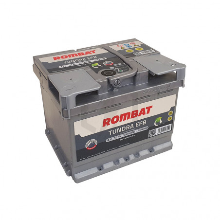 Batterie Rombat TUNDRA EFB TEFB150 12V 50ah 500A LB1D