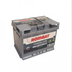 Batterie Rombat TUNDRA EFB TEFBB260 12V 60ah 580A  LB2D