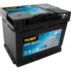 Batterie Fulmen EFB Start And Stop FL600 12V 60ah 640A L2D