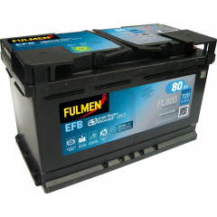 Exide Agm AGM Battery. EK800. 80Ah - 800A(EN) 12V. Box L4 (315x175x190mm) -  VT BATTERIES