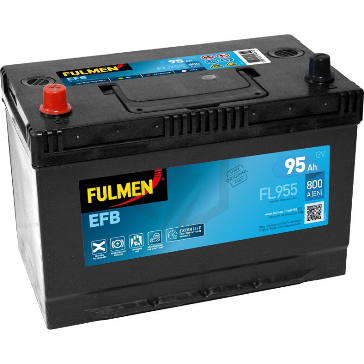 Batterie de voiture AGM, EFB, GEL pas cher