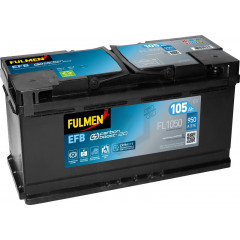 Batterie Fulmen EFB Start And Stop FL1050 12V 105ah 950A L6D