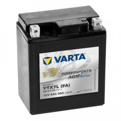 Batterie Moto VARTA AGM Active YTX7A-BS 12V 6AH 90A 506909009