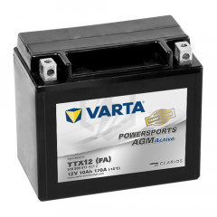 Batterie Moto VARTA AGM Active  YTX12-BS 12V 10AH 170A 510909017