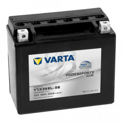 Batterie Moto Yuasa YTX20HL 12V 310 CCA - AGM VRLA Sans Entretien, Haute Performance Pour Moto, Scooter, VTT