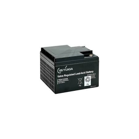 Batterie plomb étanche TEV12260 Yuasa 12v 26ah