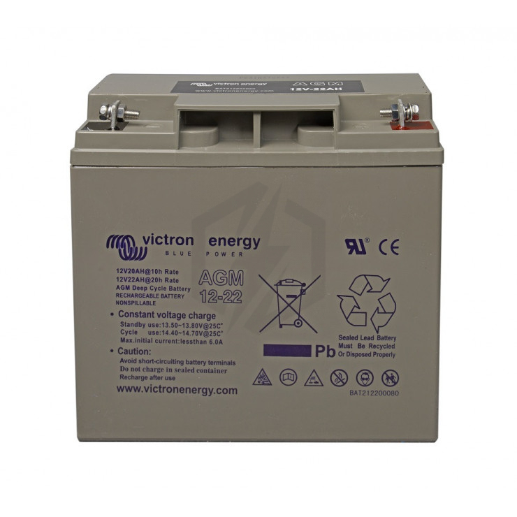 12V/90Ah Batterie AGM à décharge lente Victron