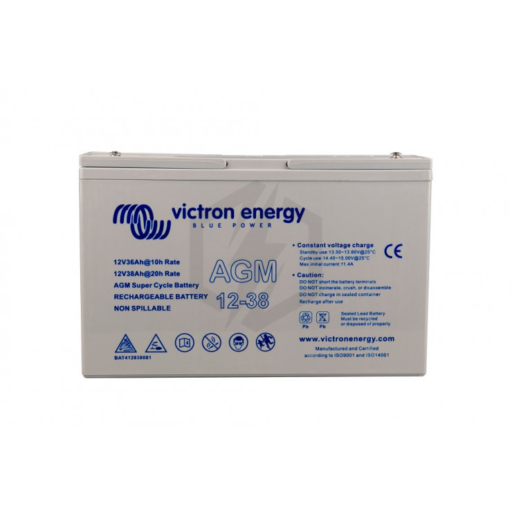 12V/110Ah Batterie AGM à décharge lente (M8) Victron