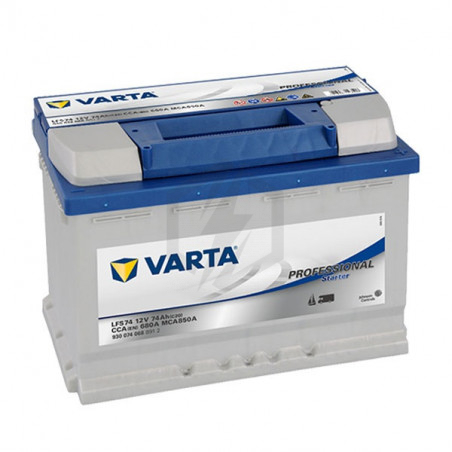 Batterie Varta LFS74 PRo Starter 12v 74ah 680A  930 074 068 LB3D