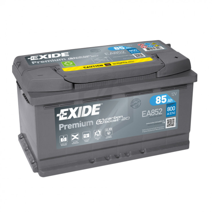 Batterie Exide Premium EA852 12v 85AH 800A LB4D
