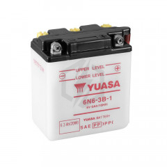 Batterie moto YUASA 6N6-3B-1 6V 6.3AH