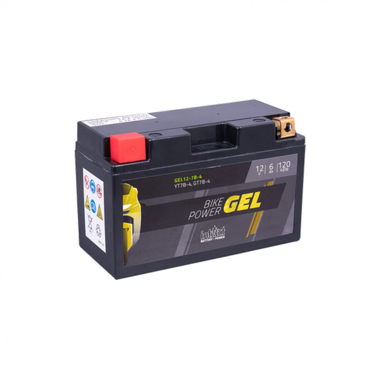 Batterie moto POWER Bike GEL YT7B-BS 12v 6ah 120A