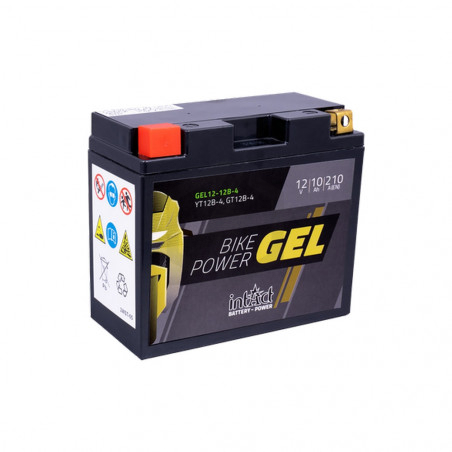 Batterie moto POWER Bike GEL YT12B-BS 12v 10ah 210A