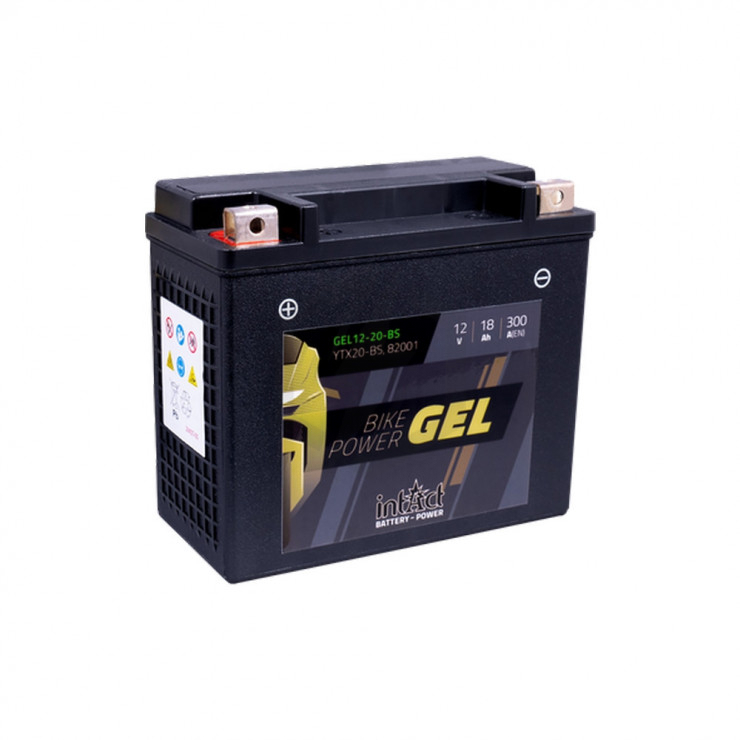 Batterie moto YUASA YTX20A-BS 12V 17AH