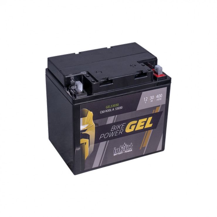 Batterie moto POWER Bike GEL Y60-N30L-A 53030 12v30ah 300A