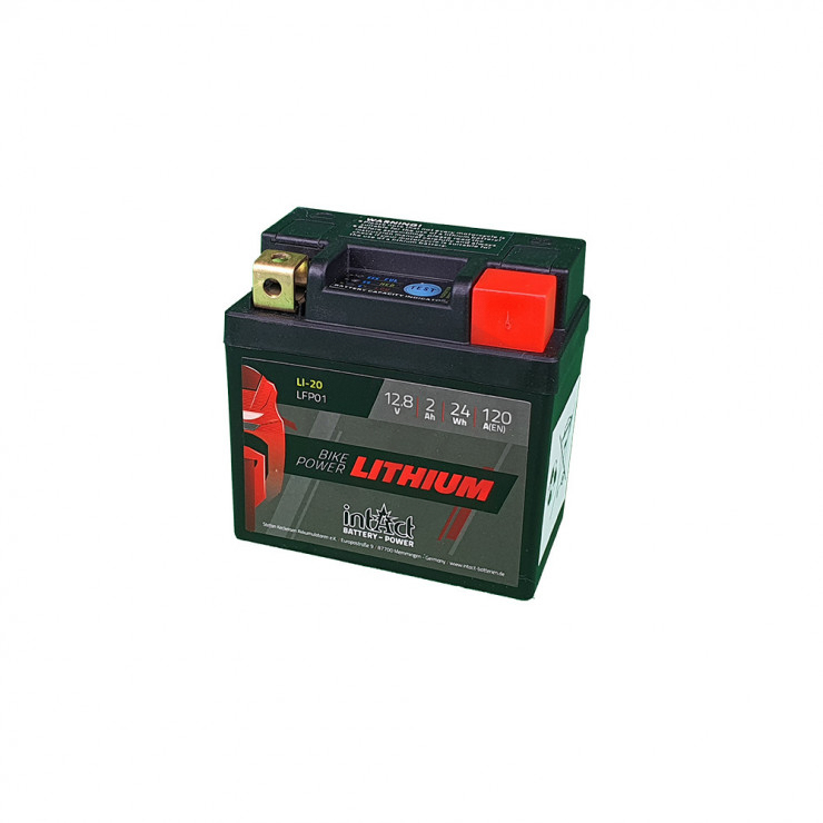 Batterie moto POWER BIKE Lithium LFP01 12.8v 2AH 120A