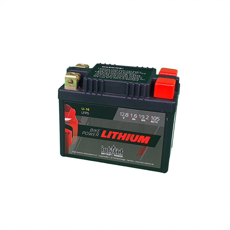 Batterie moto POWER BIKE Lithium LFP5 12.8v 1.6AH 105A