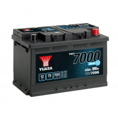 Batterie YUASA YBX7096 EFB 12V 75AH 700A L3D