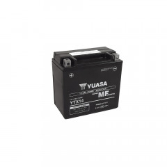 Batterie moto YUASA YTX14 VRLA AGM 12v 12.6ah 200A Active