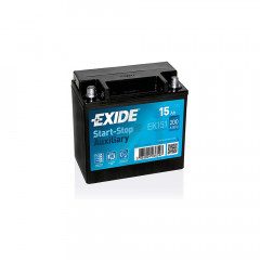 Batterie Exide AGM Start And Stop EK151 12V 15ah 200A FK151