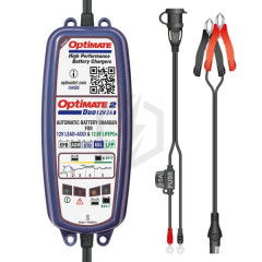 Optimate 2 Duo Chargeur de batterie Tecmate TM-550 12v/12.8v 2A