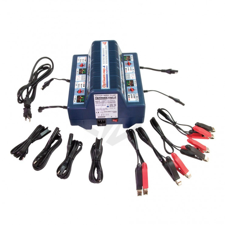 Chargeur pour 4 batteries OPTIMATE PRO 4 TS52VDE 12V 4A