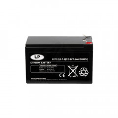 Batterie LITHIUM Fer Phosphate (LiFePO4) 12.8V 7.5ah 96W LFP12-7.5
