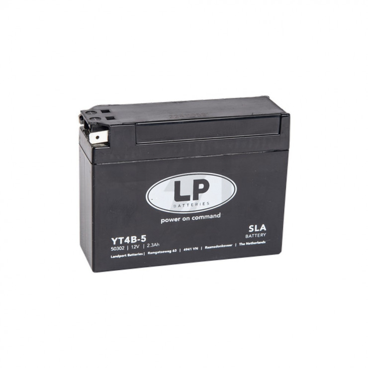 Batterie moto Landport AGM YT4B-5 YT4B-BS SLA 12v 2.3ah 40A