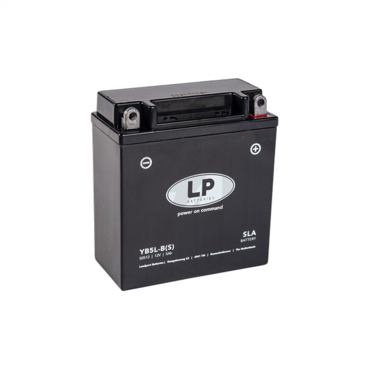 Batterie moto Landport AGM YB5-3 YB5L-B SLA 12v 5ah 75A