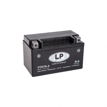 Batterie moto Landport AGM YTX7A-4 YTX7A-BS SLA 12v 6ah 90A