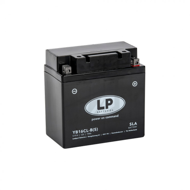 Batterie moto Landport AGM YB16CL-B  SLA 12v 19ah 220A