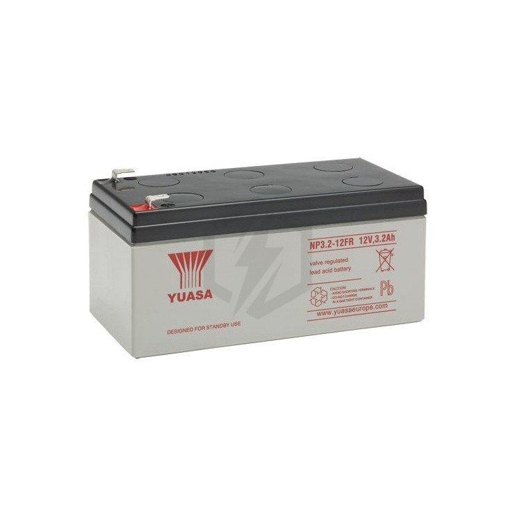 Batterie plomb étanche NP3.2-12FR Yuasa 12V 3.2ah