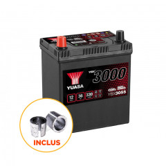Batterie Yuasa SMF YBX3108 12V 50ah 400A D20D