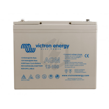 Batterie AGM Super Cycle Victron BAT412110081 AGM 12v 100ah