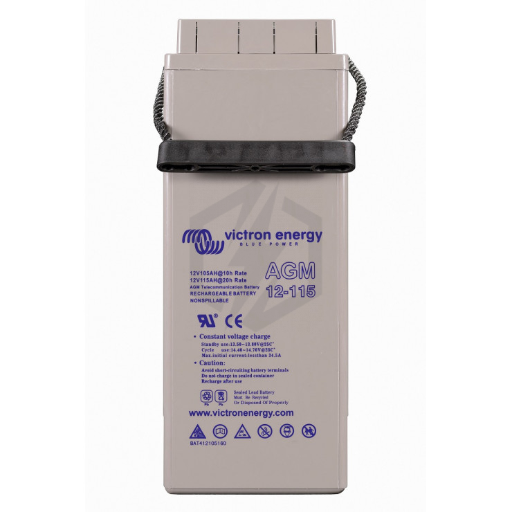 12V/110Ah Batterie AGM à décharge lente (M8) Victron