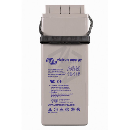 Batterie décharge lente Victron BAT412105164 AGM TELECOM 12v 115ah