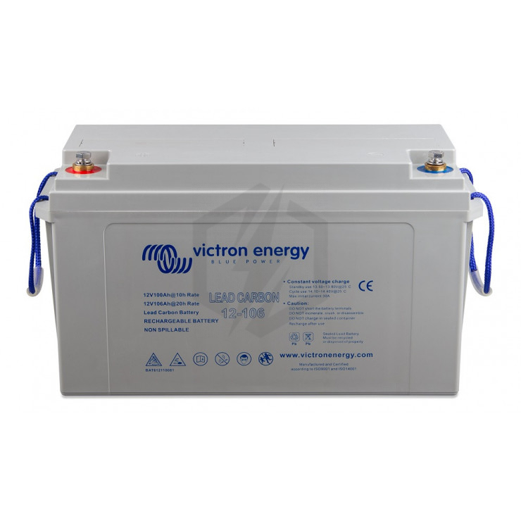 BATTERIE 12V-100AH DECHARGE LENTE + A DROITE TECHNI-POWER