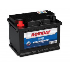 Batterie ROMBAT PILOT 12V 60ah 480A L2G P260G