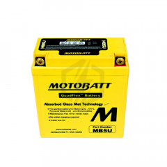 Batterie Motobatt QuadFlex AGM MB5U 12V 7ah 90A YB5L-B