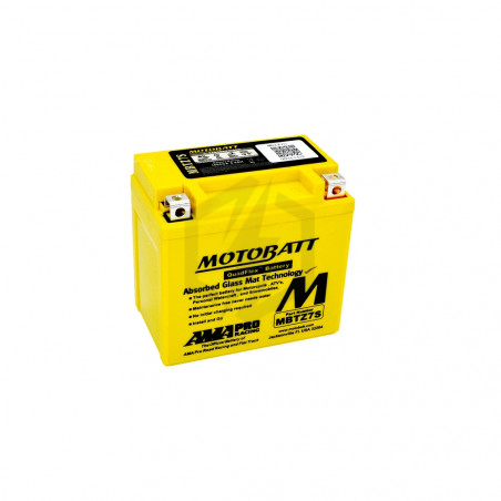 Batterie Motobatt QuadFlex AGM MBTZ7S 12V 6.5ah 100A YTX5L-BS YTZ7S