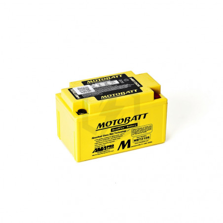 Batterie Motobatt QuadFlex AGM MBTZ10S 12V 12ah 190A YTZ10S YTX7A-BS