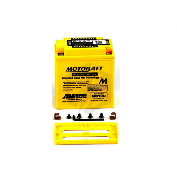 Batterie Motobatt QuadFlex AGM MB10U 12V 14.5ah 175A YB10L-A2