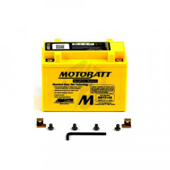 Batterie Motobatt QuadFlex AGM MBTZ14S 12V 11.2ah 190A YTZ14S YTZ12S