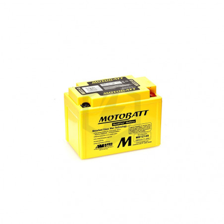 Batterie Motobatt QuadFlex AGM MBTZ14S 12V 11.2ah 190A YTZ14S YTZ12S