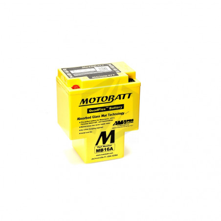 Batterie Motobatt QuadFlex AGM MB16A 12V 19ah 200A HYB16A-A