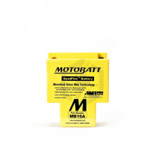 Batterie Motobatt QuadFlex AGM MB16A 12V 19ah 200A HYB16A-A