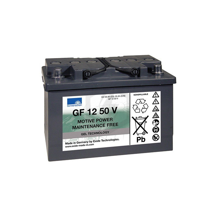 Batterie Gel Sonnenschein GF12050 V 12v 55ah